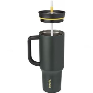 Owala 40 oz Stainless Steel Straw Tumbler + Stickers — Route 66 Collection